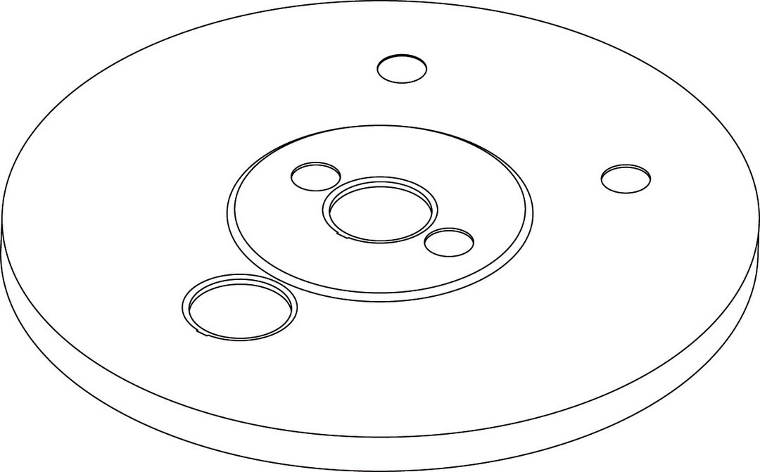 BOSCH Ersatzteil TTNR: 87185434030 Abdeckung Deckel Set D550 weiss everp