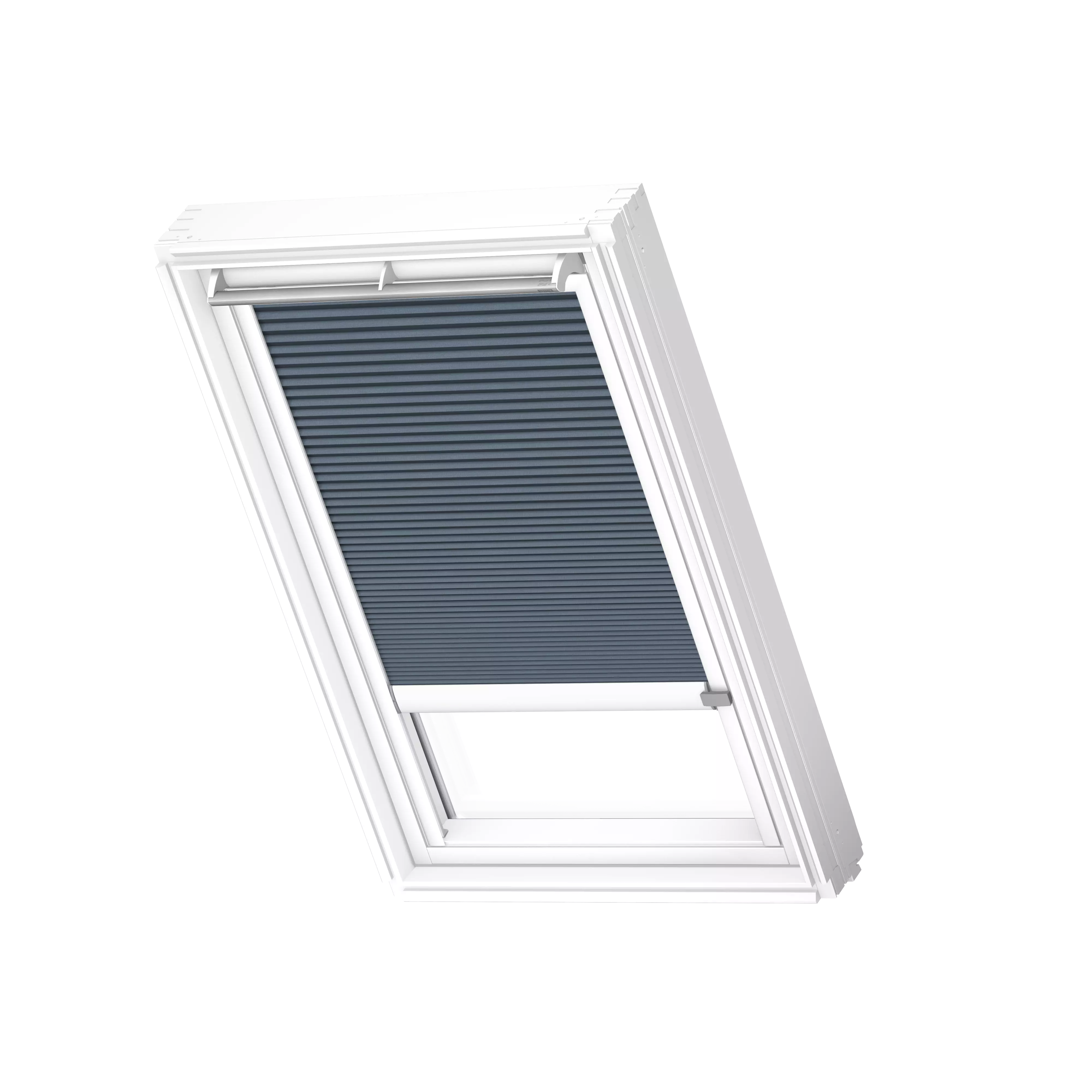 VELUX Wabenplissees solar Schiefergrau, weisse Schiene, Premium FSC PK10 1164KWL VELUX Wabenplissees solar Schiefergrau, weisse Schiene, Premium FSC PK10 1164KWL