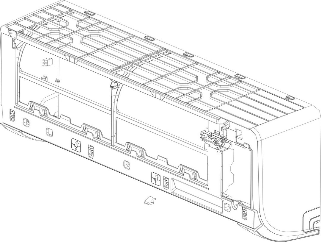 BOSCH Ersatzteil TTNR: 8750501659 Rahmen BOSCH Ersatzteil TTNR: 8750501659 Rahmen