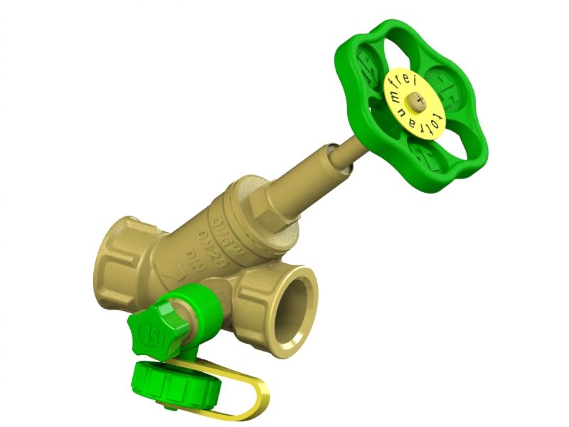 Schloesser JS FREISTROMVENTIL, MUFFENANSCHL. M.E.,ST.SP.,DN20,3/4",PR-MS,DVGW Schloesser JS FREISTROMVENTIL, MUFFENANSCHL. M.E.,ST.SP.,DN20,3/4",PR-MS,DVGW