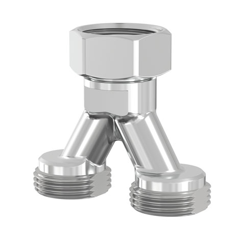 Flamco Anschlussverteiler Y-Form MS vern. G3/4a Eurok. x G3/4i EK, Achsab. 38,5mm F10506 Flamco Anschlussverteiler Y-Form MS vern. G3/4a Eurok. x G3/4i EK, Achsab. 38,5mm F10506