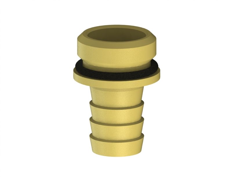 Schloesser JS VATERTEIL MIT WULST U.DICHTUNG 1/2"x1/2", MESSING Schloesser JS VATERTEIL MIT WULST U.DICHTUNG 1/2"x1/2", MESSING