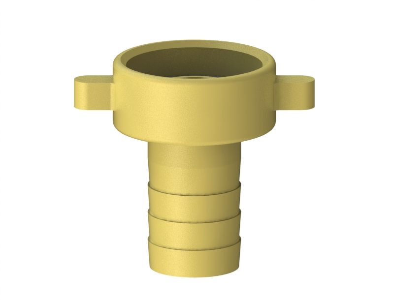 Schloesser JS MS-SCHLAUCHVERSCHRAUBUNG 2-TEILIG,FLACHDICHTEND,5/8"x3/4"