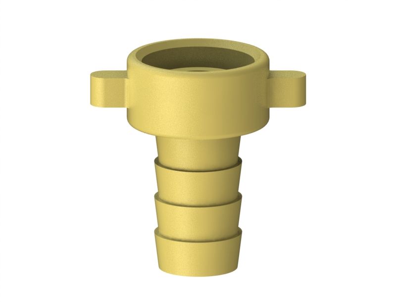 Schloesser JS MS-SCHLAUCHVERSCHRAUBUNG 2-TEILIG,FLACHDICHTEND,1/2"x1/2"