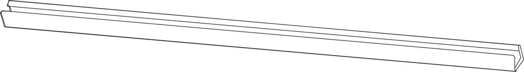 BOSCH Ersatzteil TTNR: 7735600205 Schiene 2K 1254mm BOSCH Ersatzteil TTNR: 7735600205 Schiene 2K 1254mm