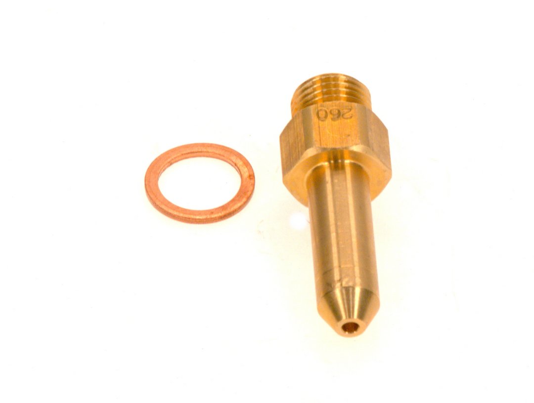 BOSCH Ersatzteil TTNR: 8718589421 Hauptgasduese d:2,60 Sw16 48lg everp