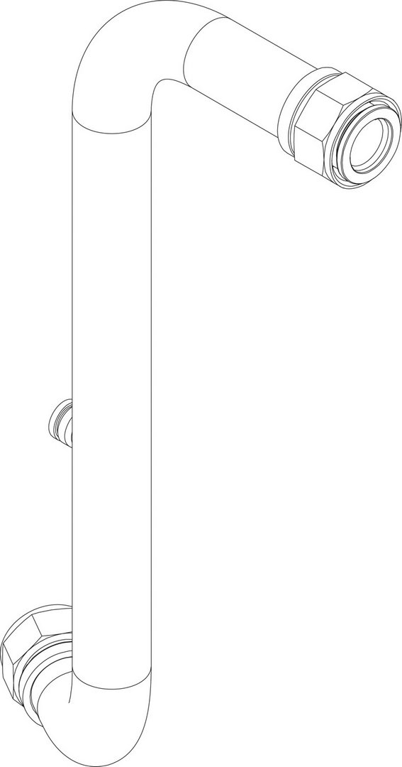 BOSCH Ersatzteil TTNR: 87186453950 Rohr Waermetauscher-Zusatzheizung BOSCH Ersatzteil TTNR: 87186453950 Rohr Waermetauscher-Zusatzheizung