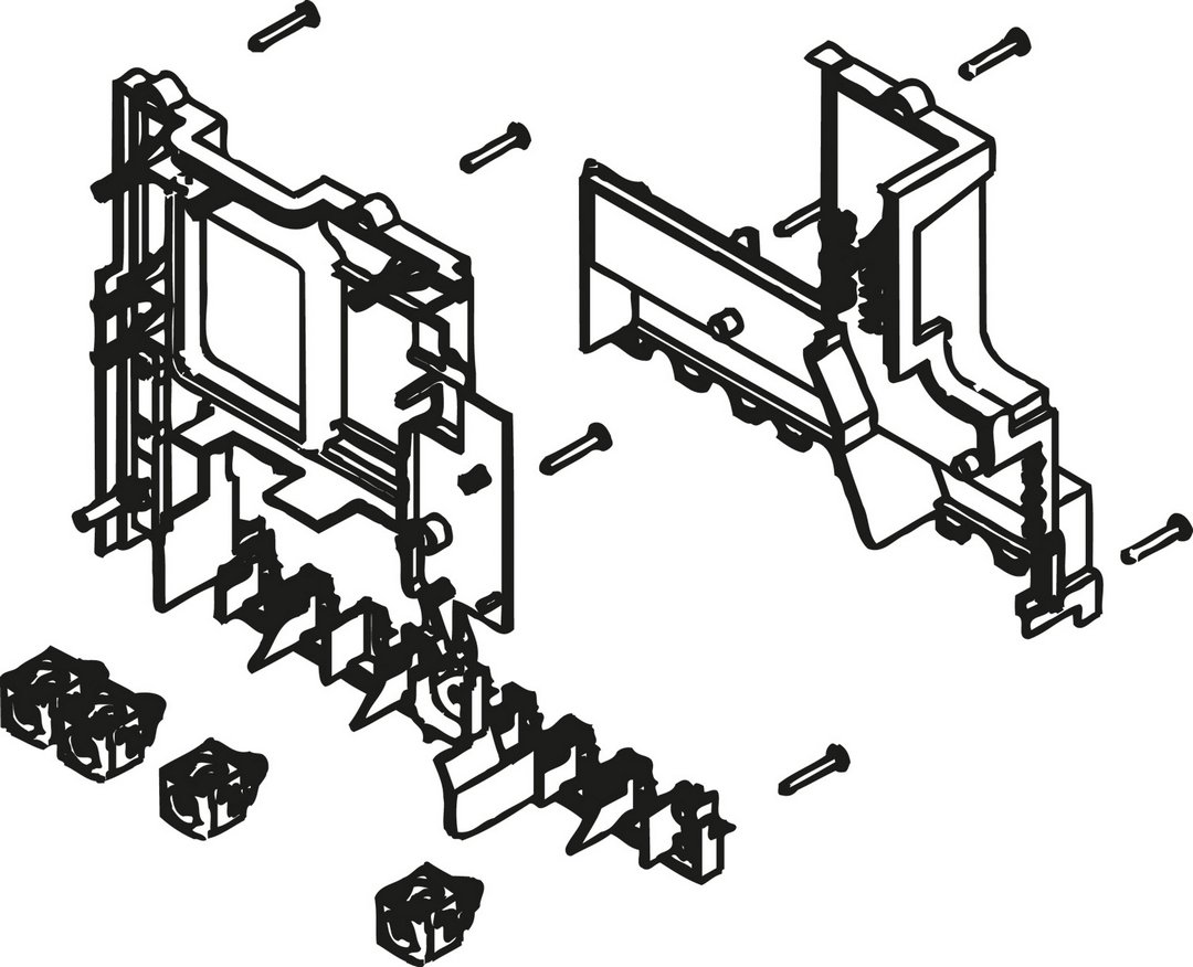 BOSCH Ersatzteil TTNR: 87377045510 Rueckwand BOSCH Ersatzteil TTNR: 87377045510 Rueckwand
