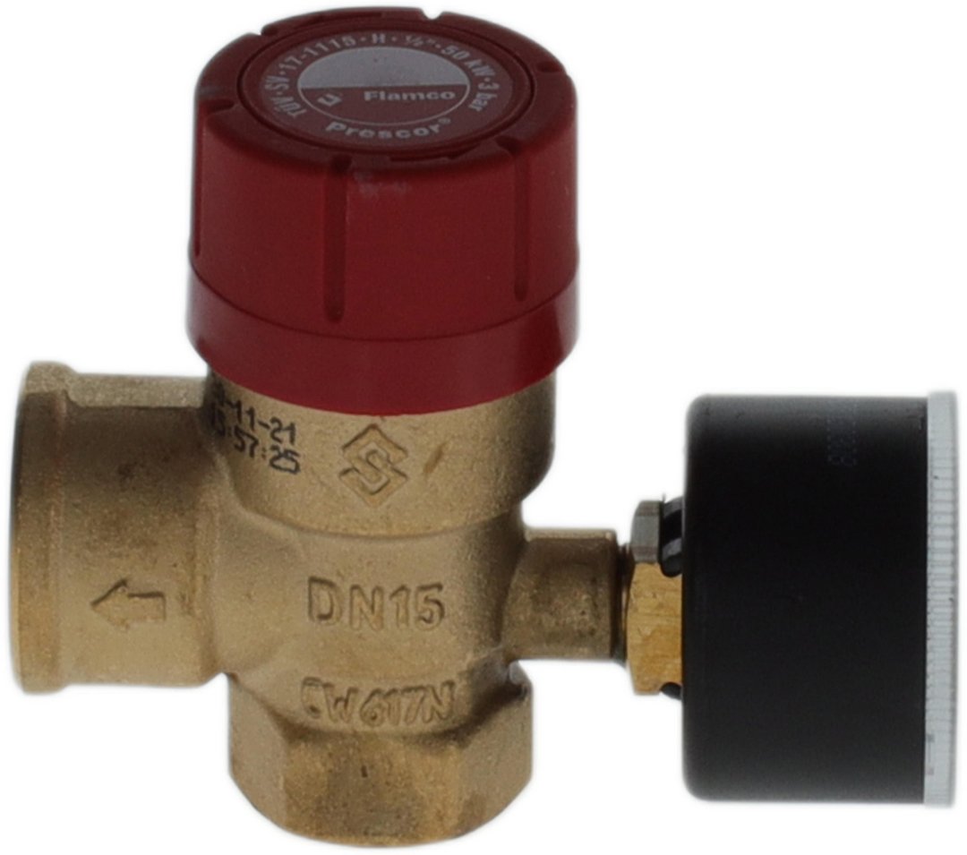 BOSCH Ersatzteil TTNR: 8738807954 Sicherheitsventil 3bar m Manometer everp