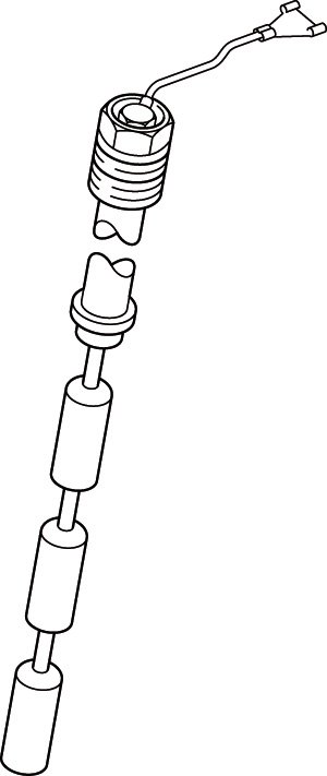 BOSCH Ersatzteil TTNR: 87397222400 Kettenanode 1 1/4"