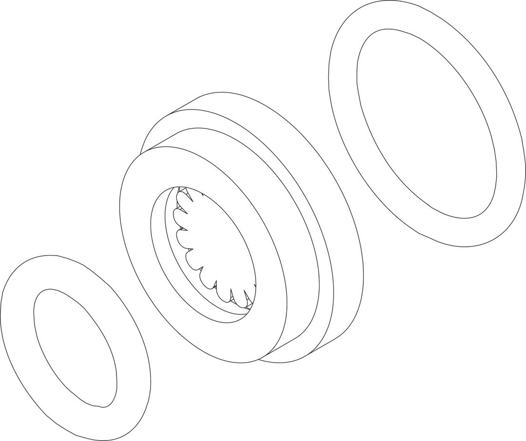 BOSCH Ersatzteil TTNR: 87161078870 Durchflussbegrenzer Typ E-W 14 l/min