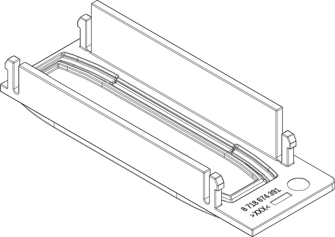 BOSCH Ersatzteil TTNR: 8737709148 Abdeckung (Ip PluX)