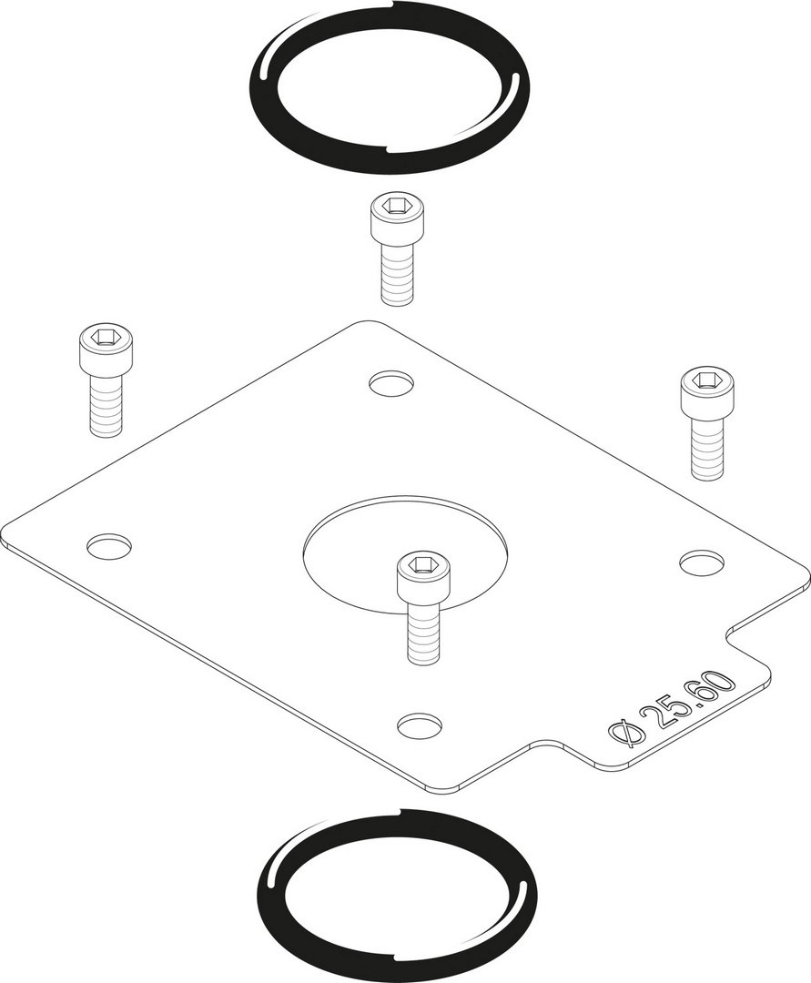 BOSCH Ersatzteil TTNR: 8738805009 Gasdrossel VR4XX D = 25,60 mm everp BOSCH Ersatzteil TTNR: 8738805009 Gasdrossel VR4XX D = 25,60 mm everp