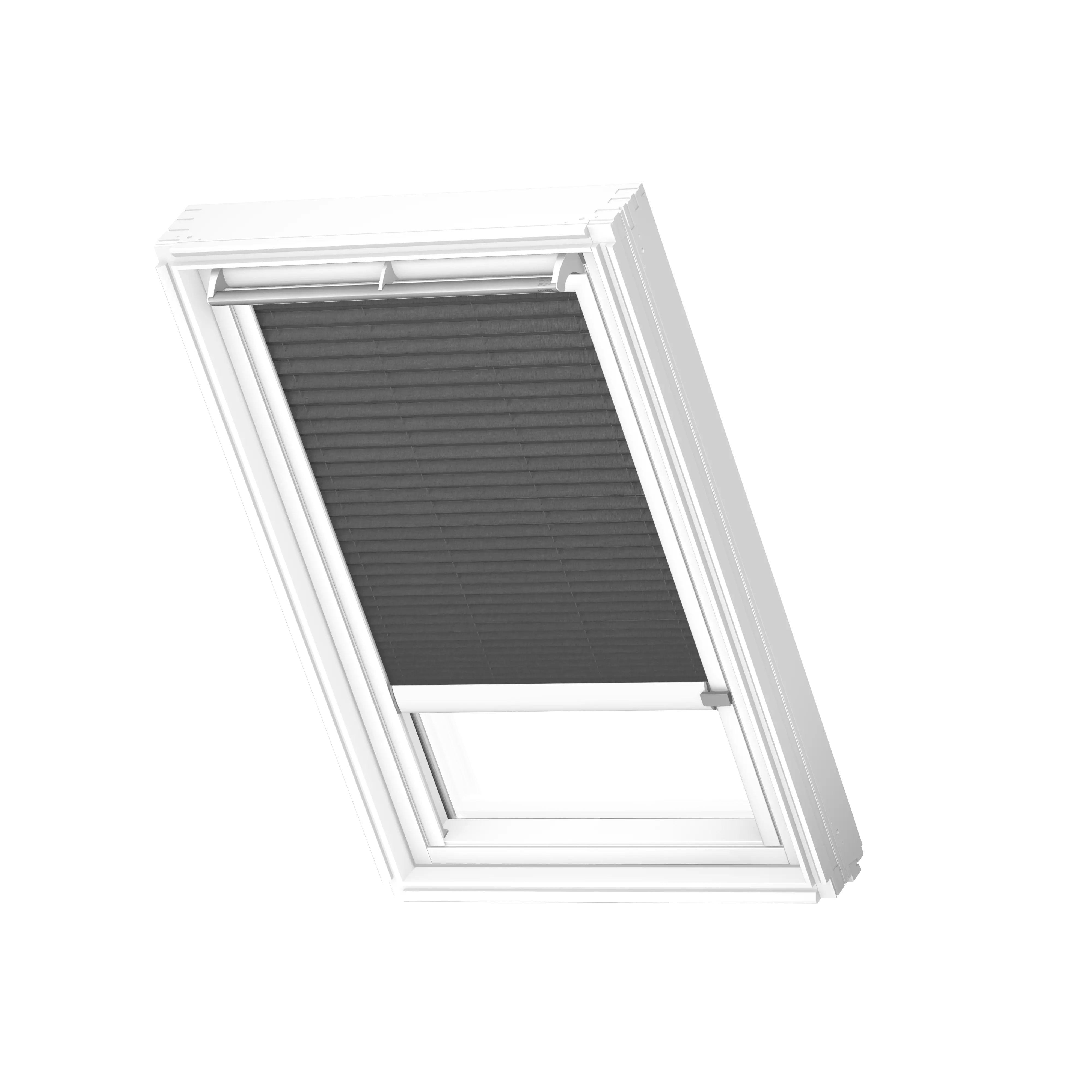 VELUX Plissee solar Graphit, weisse Schiene, Standard FSL C04 1274KWL VELUX Plissee solar Graphit, weisse Schiene, Standard FSL C04 1274KWL